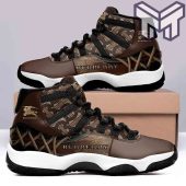 Burberry Jordan 11 Burberry Brown Air Jordan 11 Sneakers Shoes Hot 2022 Gifts For Men Women.jpg - demo10