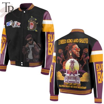 Burna Boy - City Boys Baseball Jacket