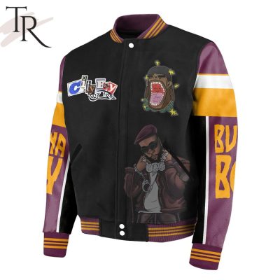 Burna Boy - City Boys Baseball Jacket
