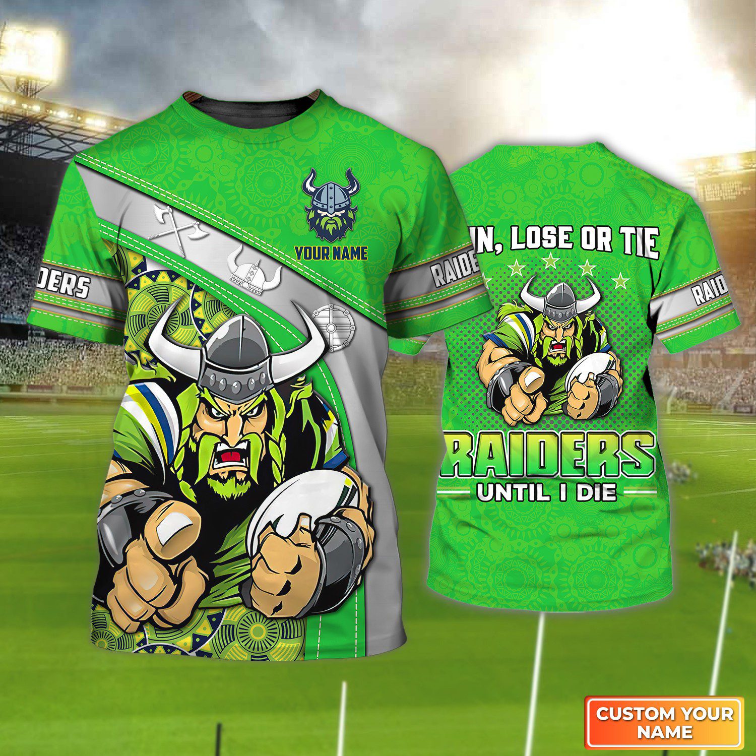 Canberra Raiders T-Shirt Win, Lose Or Tie Raiders Until I Die Personalized Name 3D Tshirt Gift For Nrl Fan Tad 02 Canberra Raiders T-Shirt Win, Lose Or Tie Raiders Until I Die Personalized Name 3D Tshirt Gift For Nrl Fan Tad 02