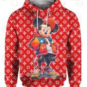 Cartoon Minnie Mouse Streetstyle Louis Vuitton Hoodie She Has Grown Up Know - demo10