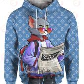 Cartoon Tom & Jerry Streetstyle Louis Vuitton Hoodie
