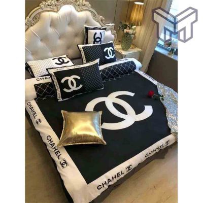 Chanel Bedding Sets, Chanel Bedding 3D Printed New Bedding Sets Quilt Sets Duvet Cover Luxury