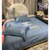 Chanel Bedding Sets Chanel Blue Bedding 3d Printed Bedding Sets Quilt Sets Duvet Cover Luxury Brand Bedding Decor Bedroom Sets 1.jpg - demo10