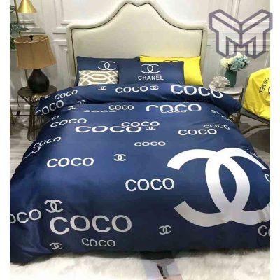 Chanel Bedding Sets, Chanel Coco Bedding 3D Printed Bedding Sets Quilt Sets Duvet Cover Luxury