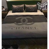 Chanel Bedding Sets Chanel Dark Bedding 3d Printed Bedding Sets Quilt Sets Duvet Cover Luxury Brand Bedding Decor Bedroom Sets 1.jpg - demo10