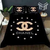 Chanel Bedding Sets Chanel Diamond Light Luxury Brand High End Bedding Set Home Decor.jpg - demo10