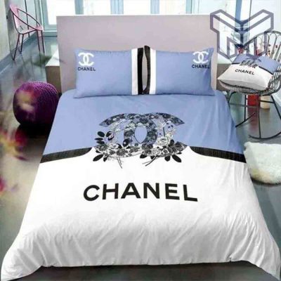 Chanel Bedding Sets, Chanel Flowers Bedding 3D Printed Bedding Sets Quilt Sets Duvet Cover Luxury
