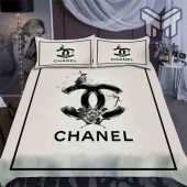 Chanel Bedding Sets Chanel Flowers Bird Bedding 3d Printed Bedding Sets Quilt Sets Duvet Cover Luxury Brand Bedding Decor Bedroom Sets.jpg - demo10