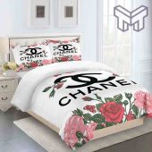 Chanel Bedding Sets Chanel Flowers Luxury Brand Bedding Set Duvet Cover Home Decor 1.jpg - demo10