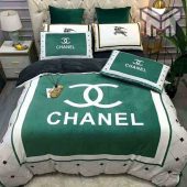 Chanel Bedding Sets Chanel Green Bedding 3d Printed Bedding Sets Quilt Sets Duvet Cover Luxury Brand Bedding Decor Bedroom Sets 1.jpg - demo10