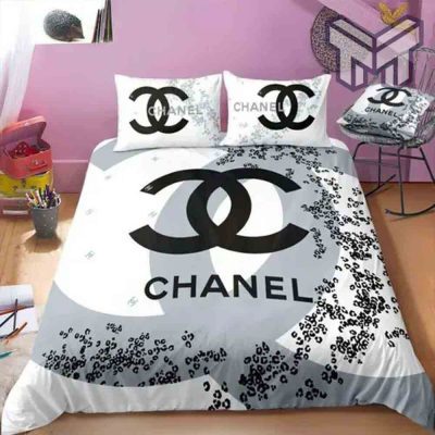 Chanel Bedding Sets, Chanel Hot Bedding Sets Quilt Sets Duvet Cover Luxury Brand Bedding Decor Bed