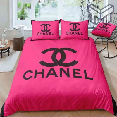 Chanel Bedding Sets, Chanel Hot New Luxury Fashion Brand Bedding Set Bedspread Duvet Cover Set