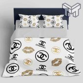 Chanel Bedding Sets Chanel Lips Fashion Luxury Brand Bedding Set Home Decor 1.jpg - demo10