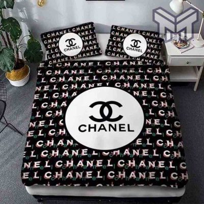 Chanel Bedding Sets, Chanel Logo Bedding 3D Printed Bedding Sets Quilt Sets Duvet Cover Luxury