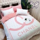 Chanel Bedding Sets Chanel Logo New Luxury Fashion Brand Bedding Set Bedspread Duvet Cover Set 1.jpg - demo10