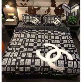 Chanel Bedding Sets Chanel Logo New Luxury Fashion Brand Bedding Set Bedspread Duvet Cover Set Fsj.jpg - demo10
