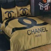 Chanel Bedding Sets, Chanel New Luxury Brand High End Premium Bedding Set Home Decor