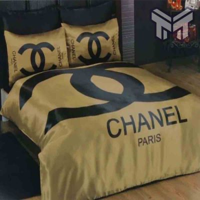 Chanel Bedding Sets, Chanel New Luxury Brand High End Premium Bedding Set Home Decor