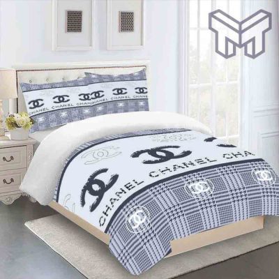 Chanel Bedding Sets, Chanel New Luxury Brand Premium Bedding Set Duvet Cover Home Decor