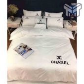 Chanel Bedding Sets Chanel New White Bedding 3d Printed Bedding Sets Quilt Sets Duvet Cover Luxury Brand Bedding Decor Bedroom Sets.jpg - demo10