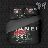 Chanel Bedding Sets Chanel Paris Roses New Bedding 3d Printed Bedding Sets Quilt Sets Duvet Cover Luxury Brand Bedding Decor Bedroom Sets 1.jpg - demo10