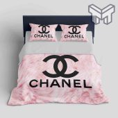 Chanel Bedding Sets Chanel Pinky Fashion Luxury Brand Bedding Set Home Decor 1.jpg - demo10