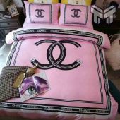 Chanel Bedding Sets Chanel Pinky Hot Bedding 3d Printed Bedding Sets Quilt Sets Duvet Cover Luxury Brand Bedding Decor Bedroom Sets 1.jpg - demo10