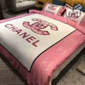 Chanel Bedding Sets Chanel Pinky Luxury Brand Bedding Set Home Decor 1.jpg - demo10