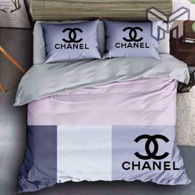 Chanel Bedding Sets, Chanel Premium Fashion Logo Luxury Brand Bedding Set Home Decor