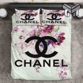 Chanel Bedding Sets Chanel Premium Logo Luxury Brand Bedding Set Home Decor.jpg - demo10