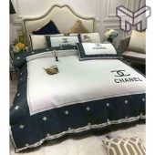 Chanel Bedding Sets Chanel Printed Bedding Sets Quilt Sets Duvet Cover Luxury Brand Bedding Decor Bedroom Sets Qkh 1.jpg - demo10