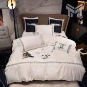 Chanel Bedding Sets Chanel White Luxury Brand Home Decor 1.jpg - demo10