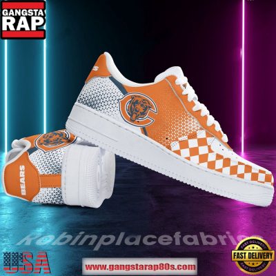 Chicago Bears NFL Air Force 1 Running Sneakers Shoes