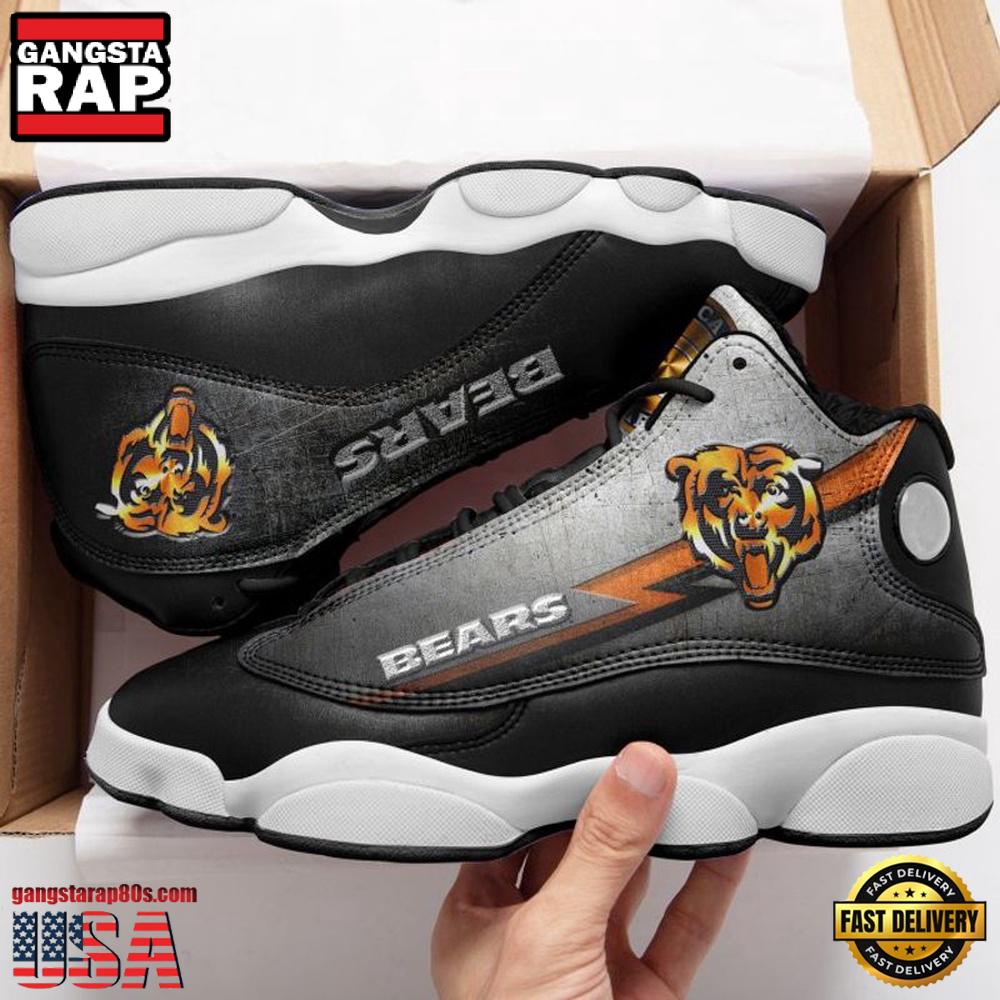 NFL Chicago Bears New Design Air Jordan 13 Running Sneakers Shoes NFL Chicago Bears New Design Air Jordan 13 Running Sneakers Shoes