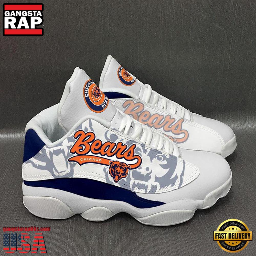 NFL Chicago Bears Ver 2 Air Jordan 13 Sneaker NFL Chicago Bears Ver 2 Air Jordan 13 Sneaker