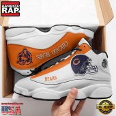 NFL Chicago Bears Team New Design Air Jordan 13 Running Sneakers Shoes