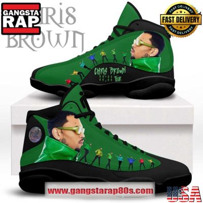 Chris Brown 1111 Tour Air Jordan 13 Sneakers Shoess