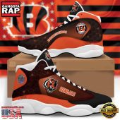 NFL Cincinnati Bengals New Design Air Jordan 13 Running Sneakers Shoes