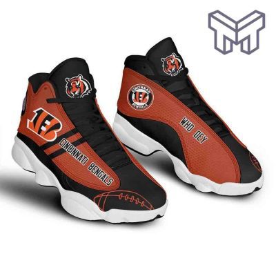 Cincinnati Bengals Nfl Fans Sport Shoes Gift Air Jordan13 Shoes