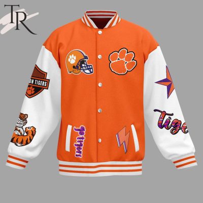 Clemson Tigers Go Tiger Baseball Jacket