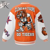 Clemson Tigers Go Tiger Baseball Jacket Nice Pic - demo10