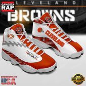 NFL Cleveland Browns Ver 3 Air Jordan 13 Sneaker