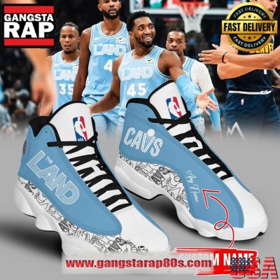 Cleveland Cavaliers Gallery Blue Blake Special Edition Air Jordan 13 Sneakers Shoes