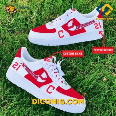 Cleveland Guardians Custom Shoes MLB Air Force 1 DICONIG FASHION
