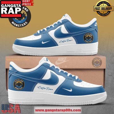 Cleveland Monsters Special Air Force 1 Running Sneakers Shoes