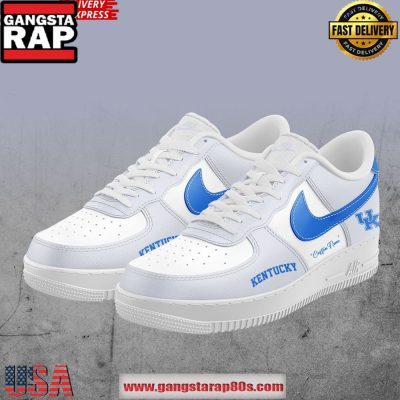 Coach Kenny Brooks New Exclusives Kentucky Wildcats Air Force 1 Running Sneakers Shoes
