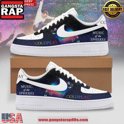 Coldplay Music Of The Spheres Special Edition Air Force 1 Running Sneakers Shoes