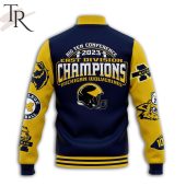 College Football Playoff Its Our Time 2023 2024 Big Ten Conference 2023 East Division Champions Michigan Wolverines Baseball Jacket 3 Uicz4.jpg - demo10