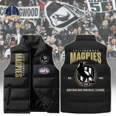 Collingwood Football Club Magpies AFL Sleeveless Jacket